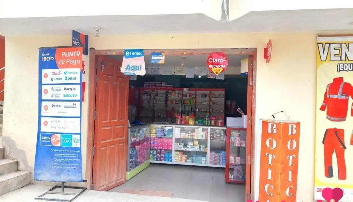 Botica Salud Divina Ii Hualgayoc -    Bcp Del Propietario - Hualgayoc