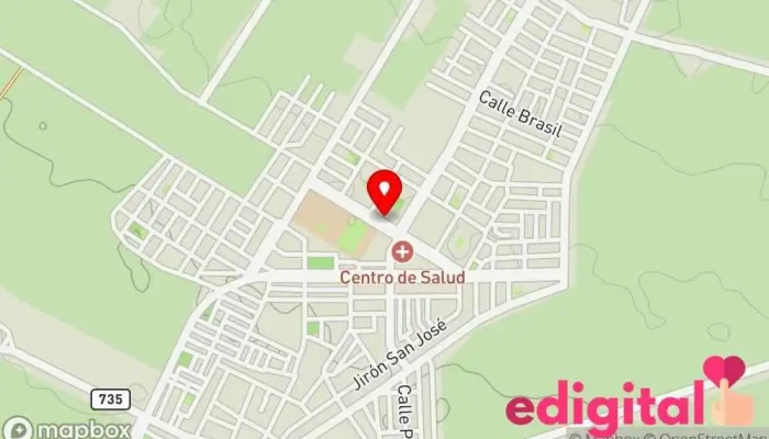 mapa de Botica Salud Vida Farmacia en Laredo