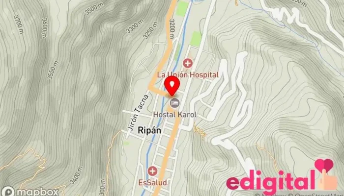 mapa de Botica Salud Y Bienestar Farmacia en La Unión
