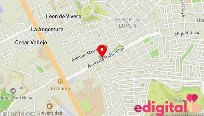 mapa de Botica Salyfarma Farmacia en Ica