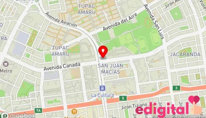 mapa de Botica San Antonio Farmacia en San Luis