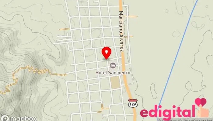 mapa de BOTICA SAN JOSÉ Farmacia en Uchiza