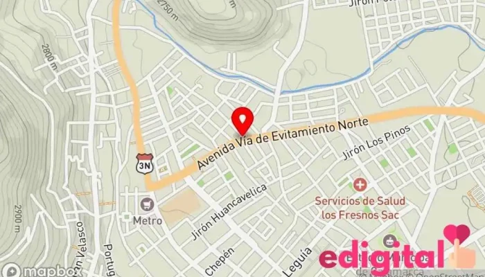 mapa de Botica San Judas Tadeo Farmacia en Cajamarca