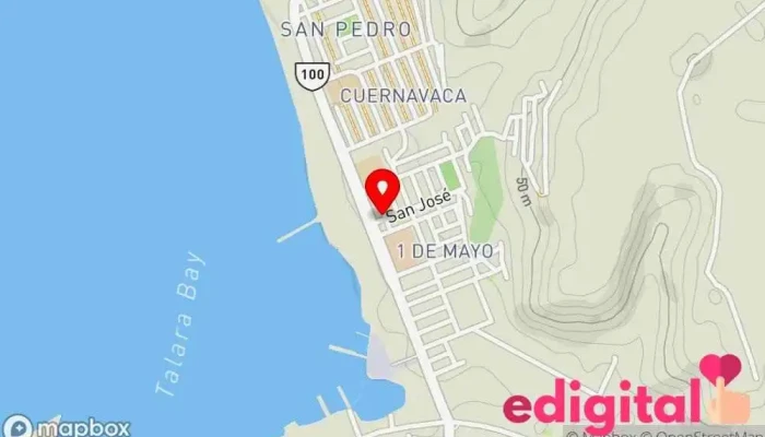 mapa de Botica San Judas Tadeo Farmacia en Talara