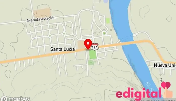 mapa de Botica San Martin Farmacia en St Lucia