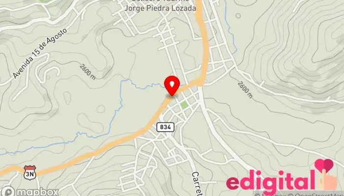 mapa de Botica San Martín Farmacia en Cutervo