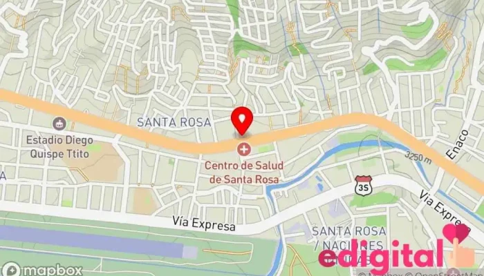 mapa de Botica sanafarmas Farmacia en Cusco