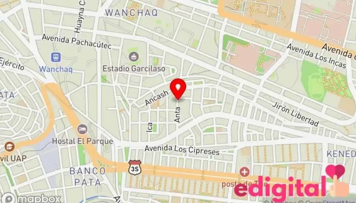 mapa de BOTICA SANTA ANA Farmacia en Cusco