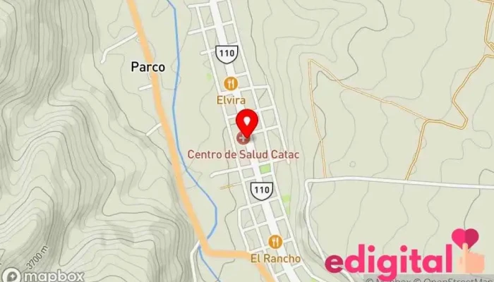 mapa de BOTICA SANTA ROSA Farmacia en Catac