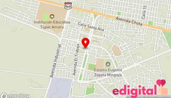mapa de Botica Señor Cautivo de Ayabaca Farmacia en Tumán