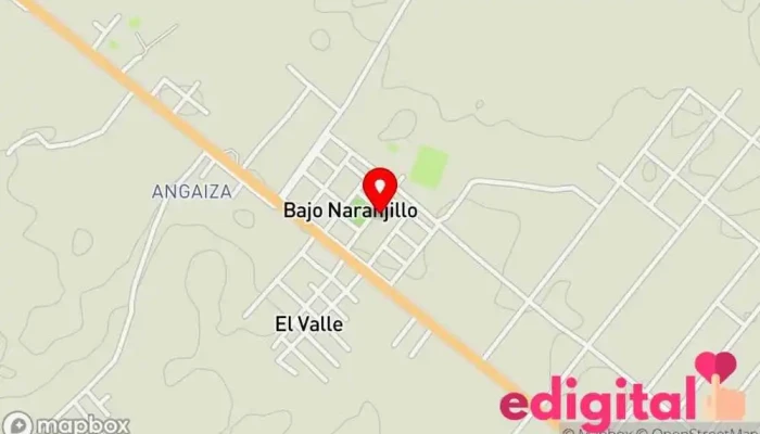 mapa de Botica Sinaí Farmacia en Bajo Naranjillo