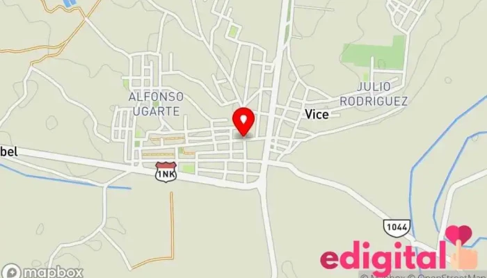 mapa de Botica Starbien Farmacia en Vice