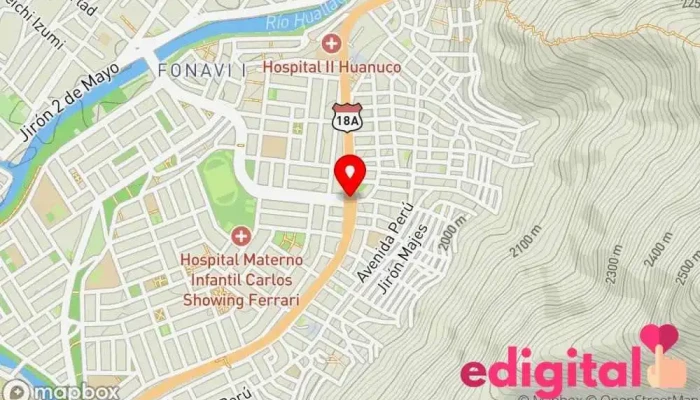 mapa de BOTICA-SUFARMA Farmacia en Amarilis