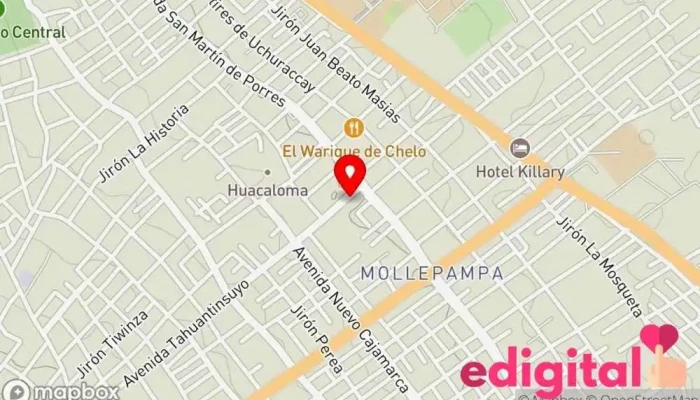 mapa de Botica Sumi Farmacia en Cajamarca