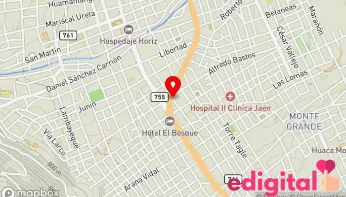 mapa de BOTICA SUSAN Farmacia en Jaén