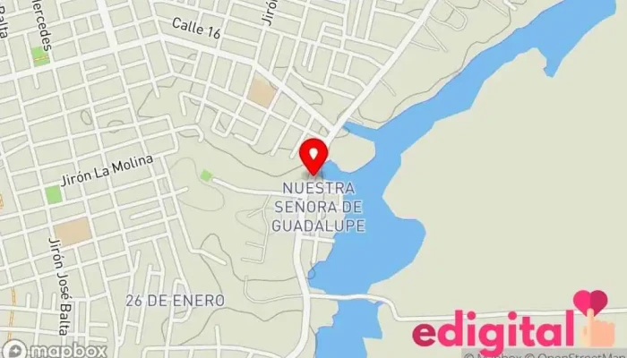 mapa de BOTICA TALAPARDO Farmacia en Pucallpa