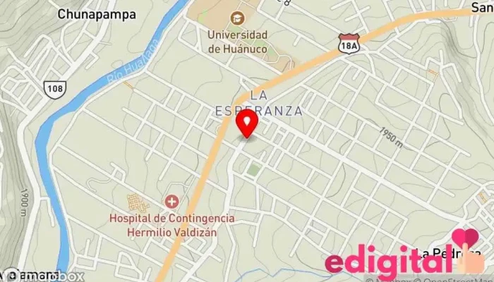 mapa de BOTICA-TOPICO 24H Venta de regalos y perfumes Farmacia en Amarilis