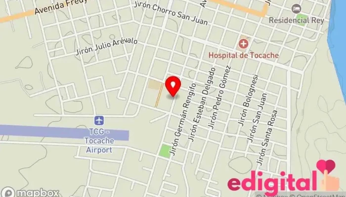mapa de BOTICA TOVAR Farmacia en Tocache