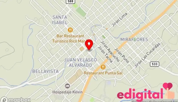 mapa de BOTICA TU ANGEL Farmacia en Las Lomas