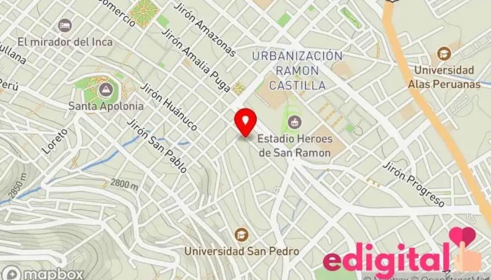 mapa de Botica Tufarma Farmacia en Cajamarca