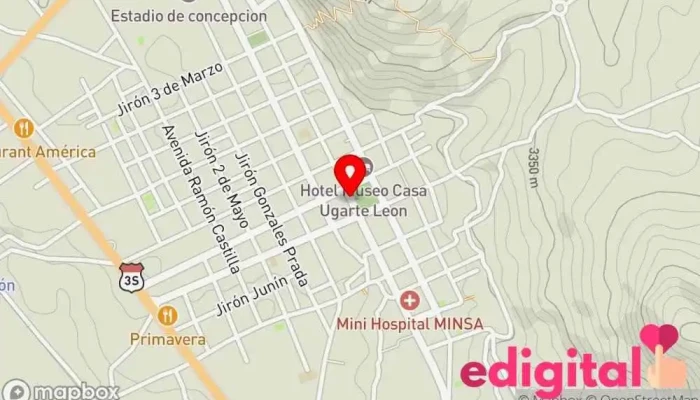 mapa de Botica UNIVERSAL Farmacia en Concepción