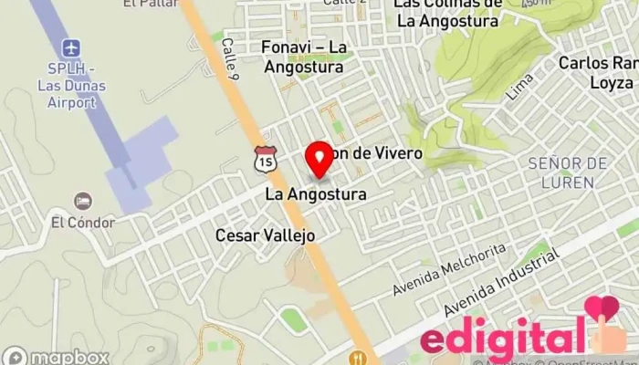 mapa de Botica Valentina Farmacia en Ica