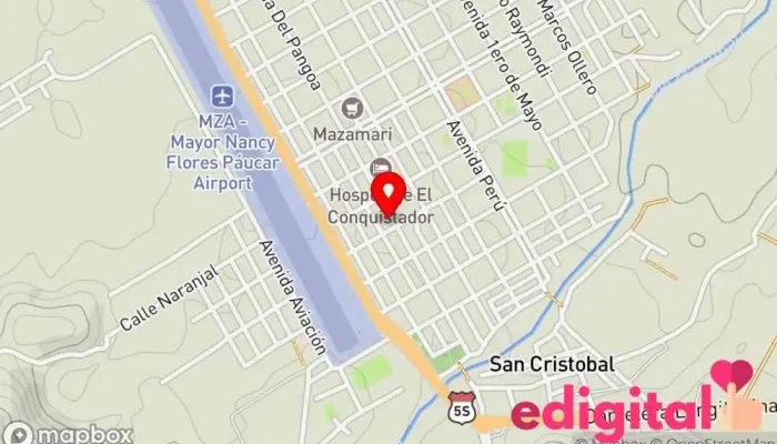 mapa de Botica Velita Farmacia en Mazamari