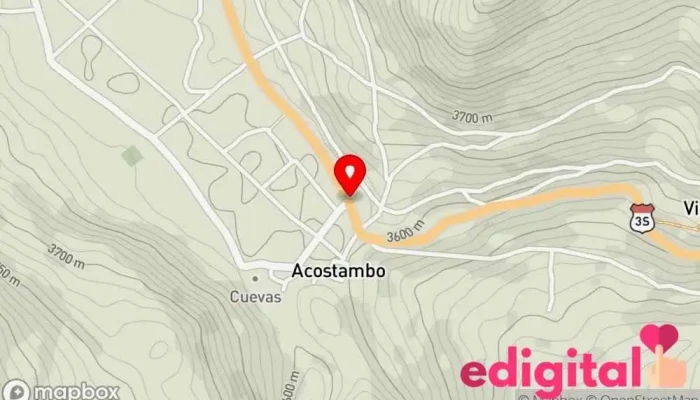 mapa de Botica Vickfarma Farmacia en Acostambo