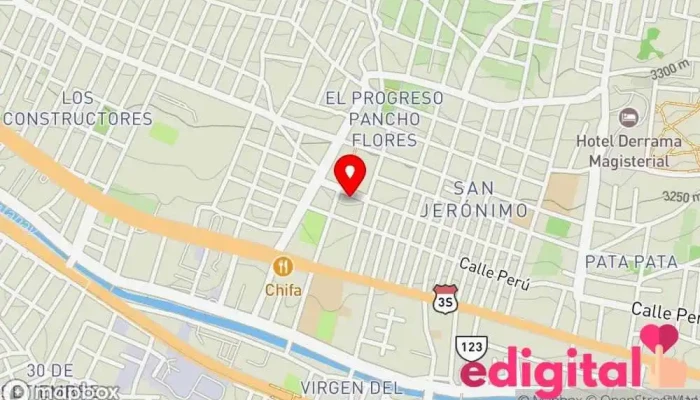mapa de BOTICA VIRGEN PURIFICADA Farmacia en Cusco