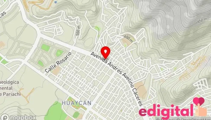 mapa de Botica y perfumería La Receta Farmacia en Ate