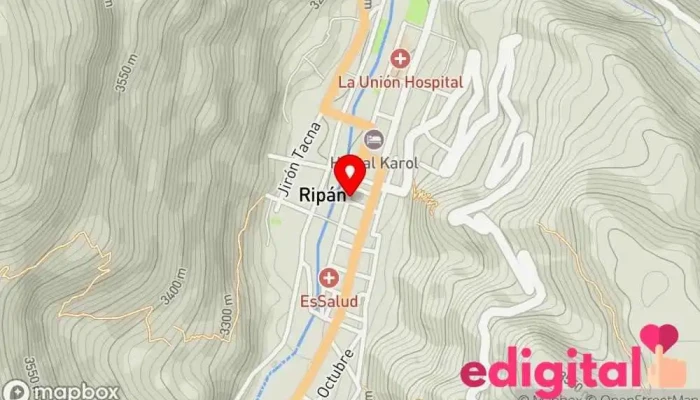 mapa de Botica Yahvé - Jhire Farmacia en La Unión