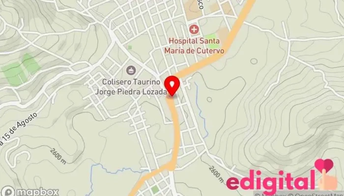 mapa de Botica Yáluz Farmacia en Cutervo