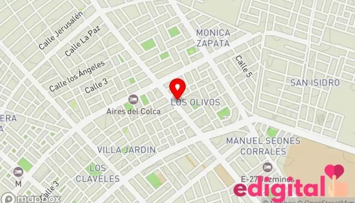 mapa de Botica Yasmin Farmacia en Piura