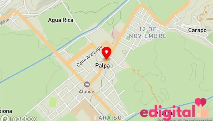 mapa de BOTICA YAVE Farmacia en Palpa