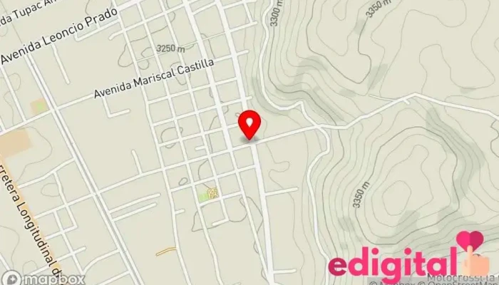 mapa de Botica “YERALFARMA” Farmacia en San Agustín de Cajas