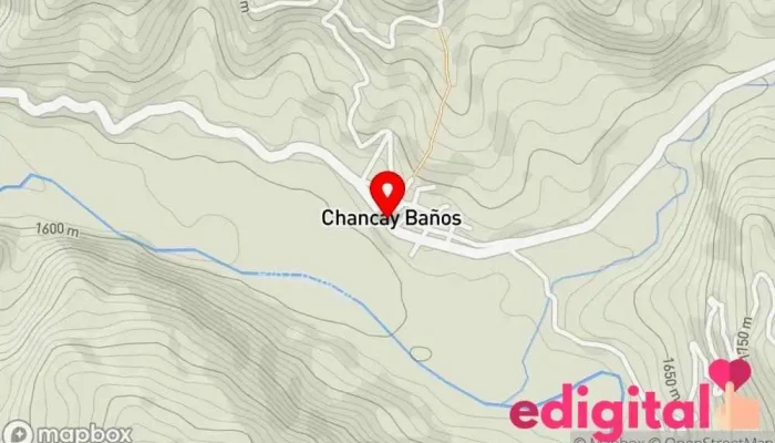 mapa de Botica Yerikfarma Farmacia en Chancaybaños