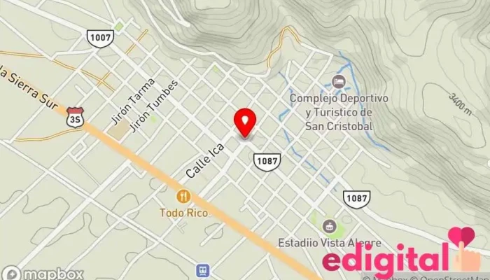 mapa de Botica Yuliamsfarma Farmacia en Jirón Huancayo
