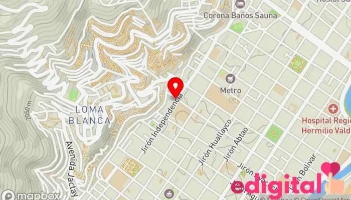 mapa de Botica Ze Farma Farmacia en Huánuco