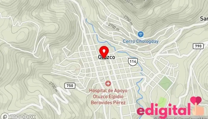 mapa de Boticas Arcangel Farmacia en Otuzco