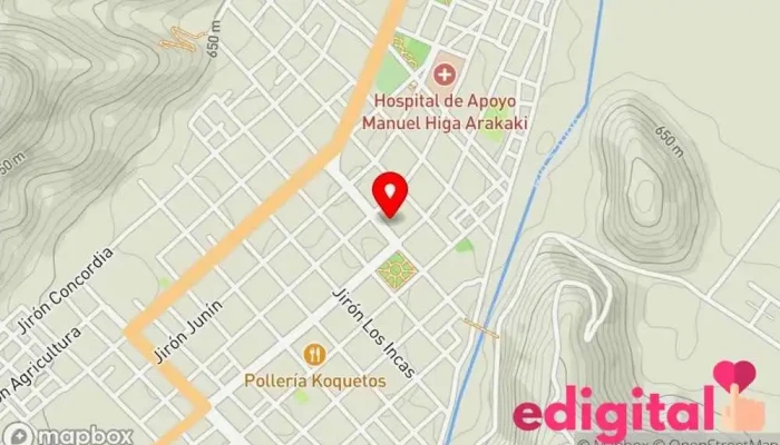 mapa de Boticas Belen Farmacia en Satipo