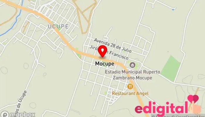 mapa de Boticas Famidsalud Farmacia en Mocupe