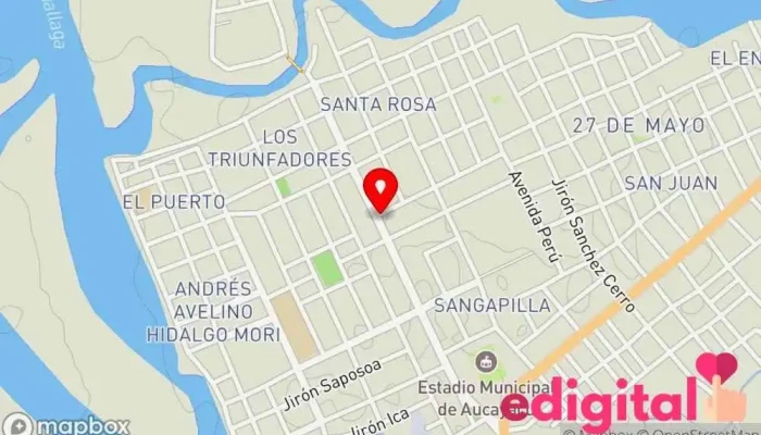 mapa de Boticas Farma Elena Farmacia en Aucayacu