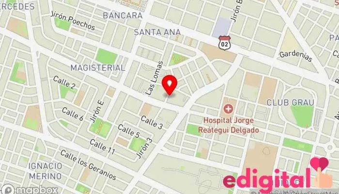 mapa de Boticas Fasa Farmacia en Piura