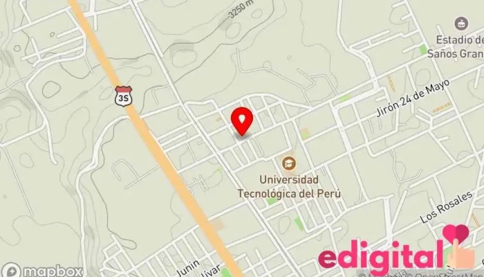 mapa de Boticas La Estación De La Salud Farmacia en Huancayo