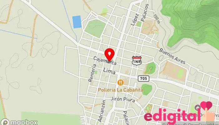 mapa de Boticas Mi Jesús Farmacia en Morropón