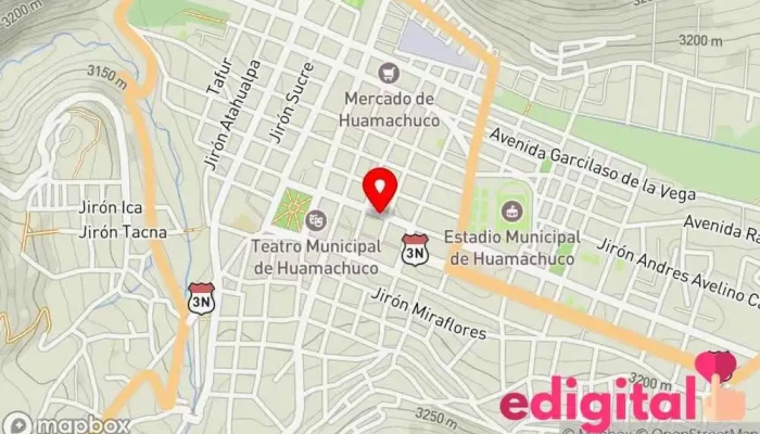 mapa de Boticas Paltopharma Farmacia en Huamachuco