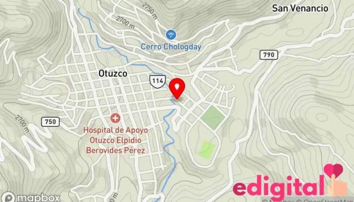 mapa de Botica's Reyes Farmacia en Otuzco
