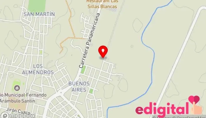 mapa de BOTICAS R&G Farmacia en Tambo Grande