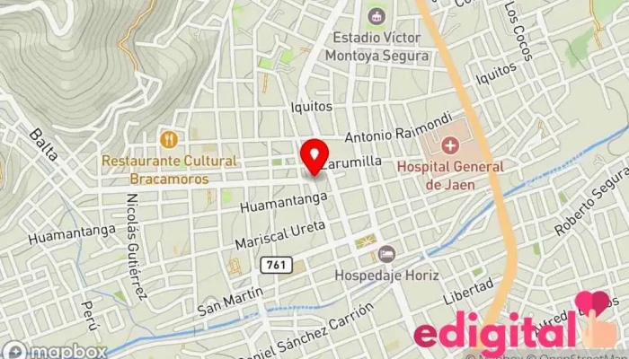 mapa de boticas Señor de huamantanga Farmacia en Jaén