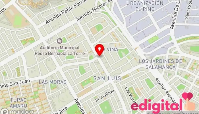 mapa de Boticas Virgen De Las Nieves Farmacia en San Luis